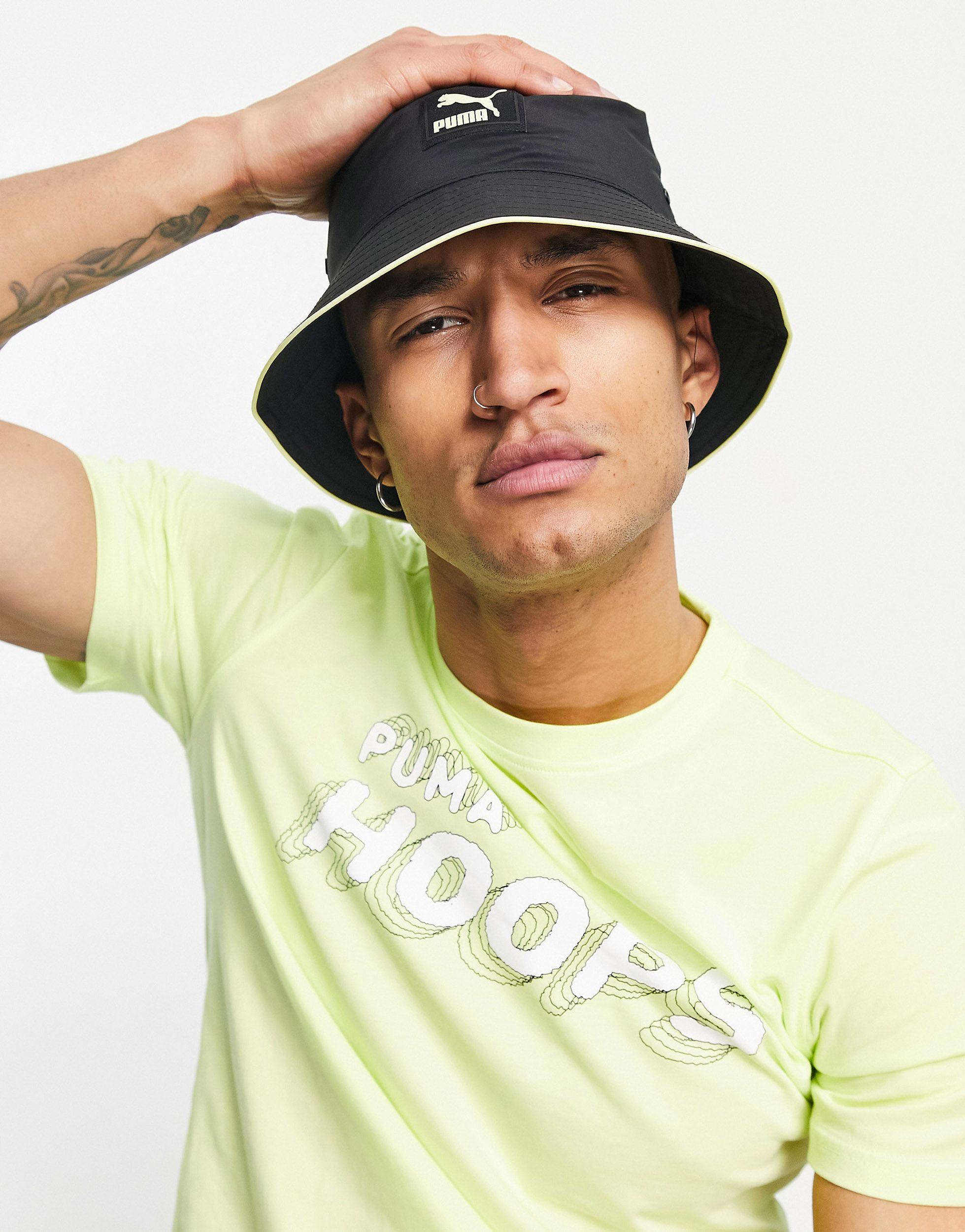 Archive - cappello da pescatorePUMA in Materiale sintetico da Uomo colore  Nero | Lyst