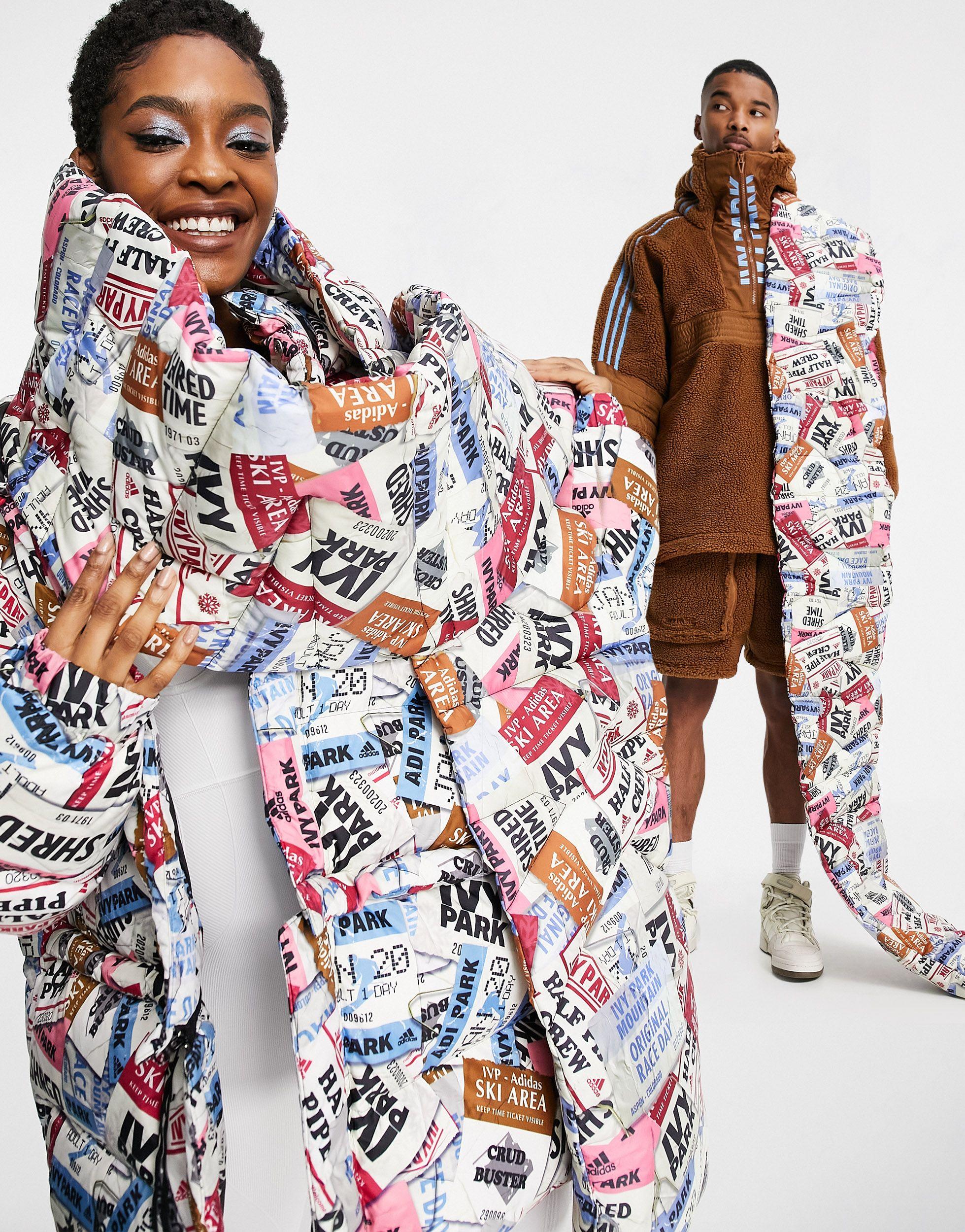 Ivy Park Adidas X Ski Tag Padded Scarf 
