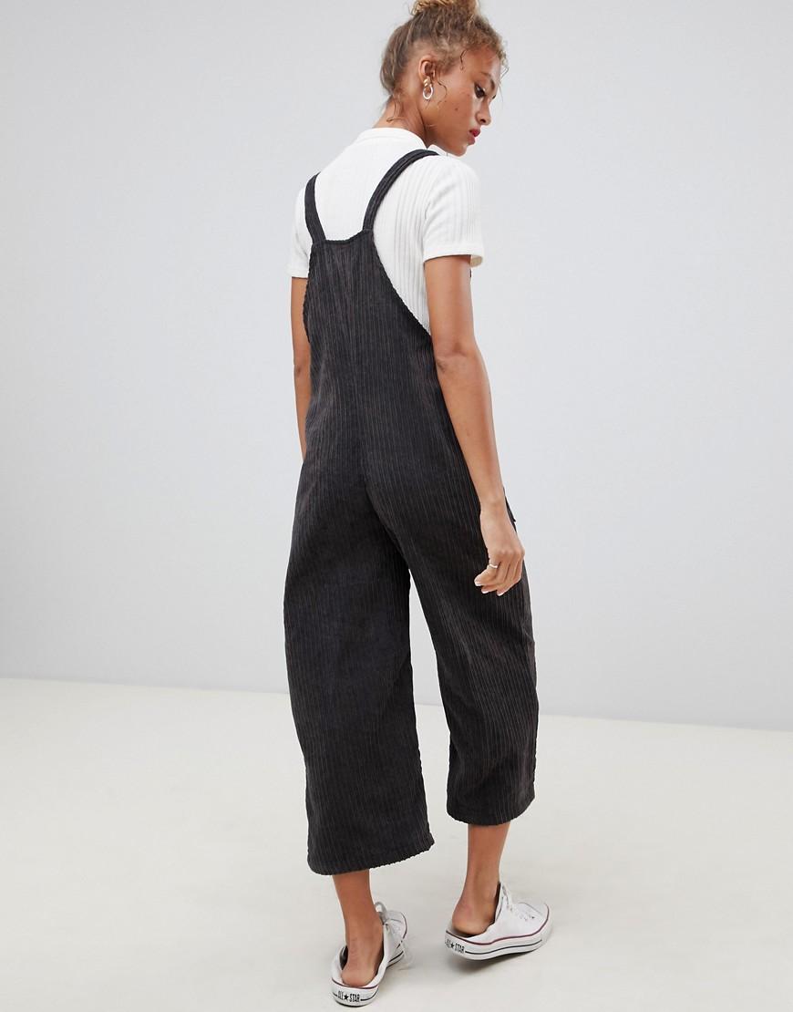Mono largo de pana de Pull\u0026Bear de Denim de color Gris | Lyst