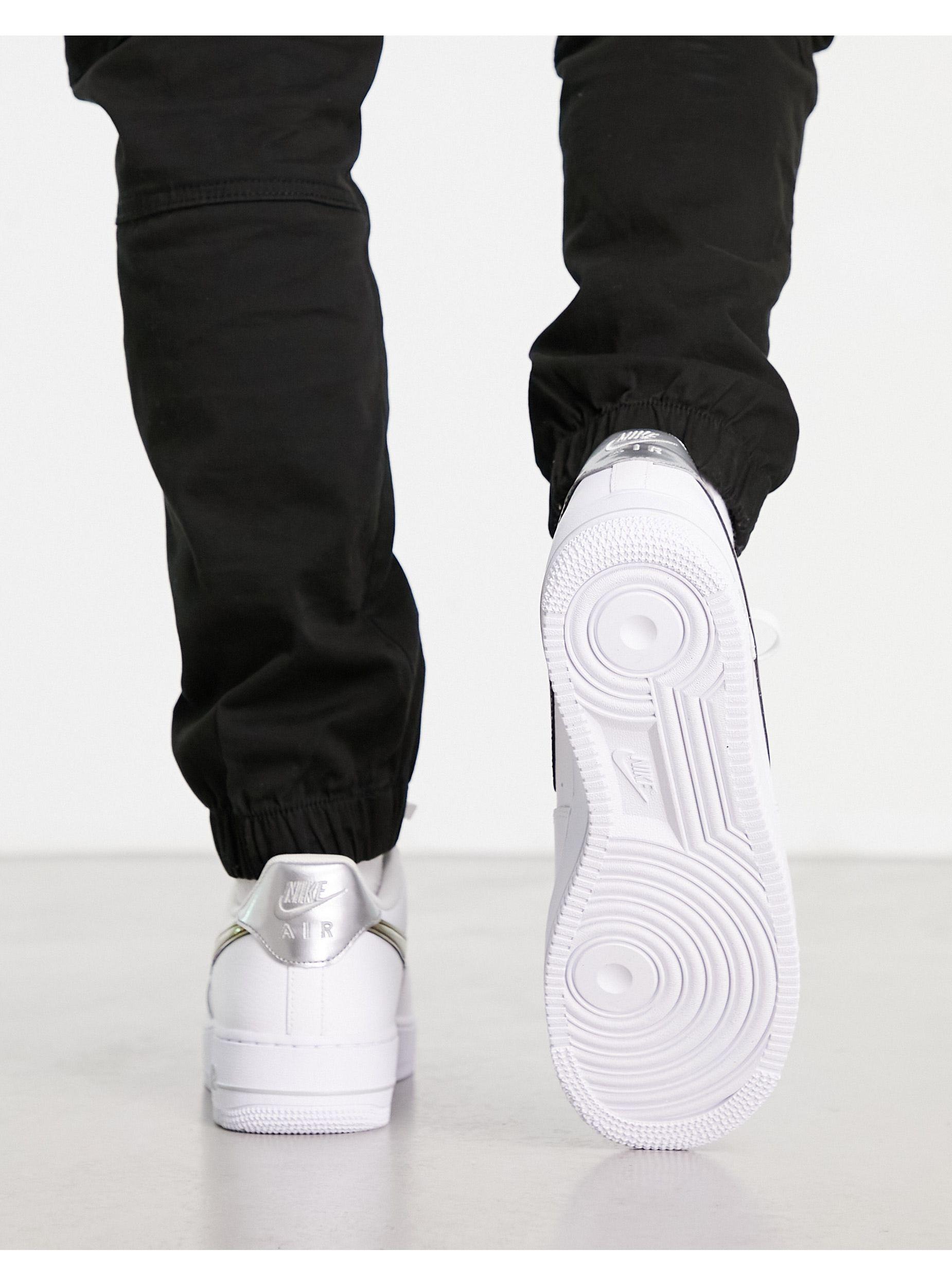 Nike Air Force Fontanka Sneakers In Triple White ASOS