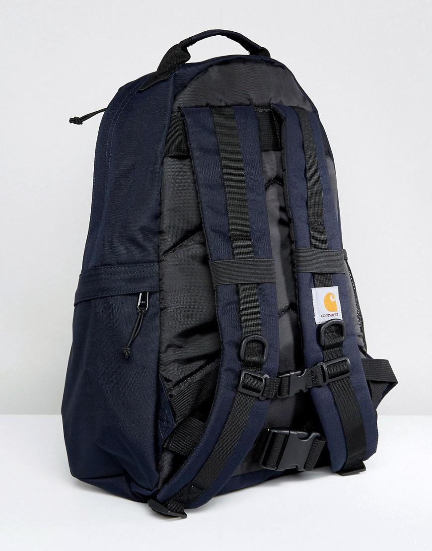 Carhartt WIP Canvas Kickflip Backpack in Navy (Blue) for Men | Lyst