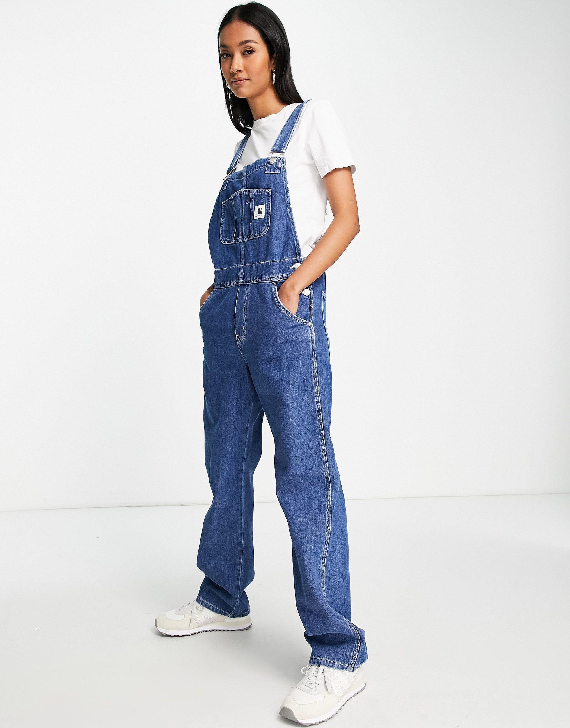 Carhartt WIP Relaxed Denim Dungaree Overalls in Blue Lyst UK