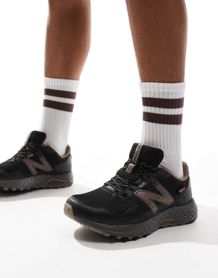 New Balance 410 Running Trainers in Black for Men Lyst UK