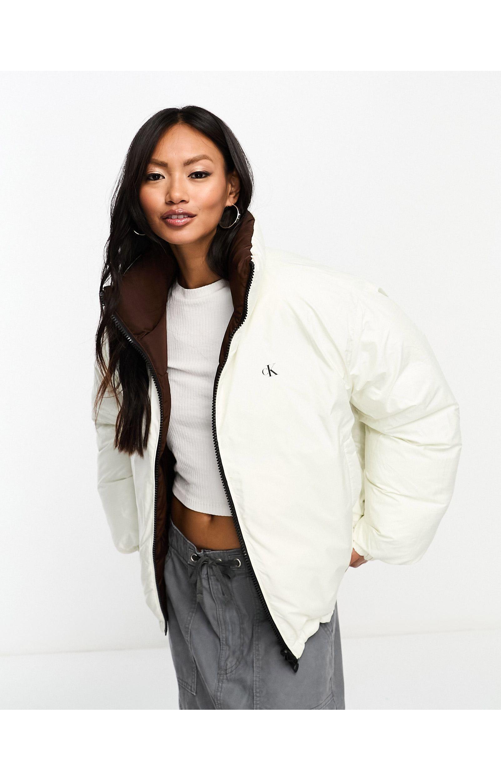 Calvin klein reversible puffer clearance jacket