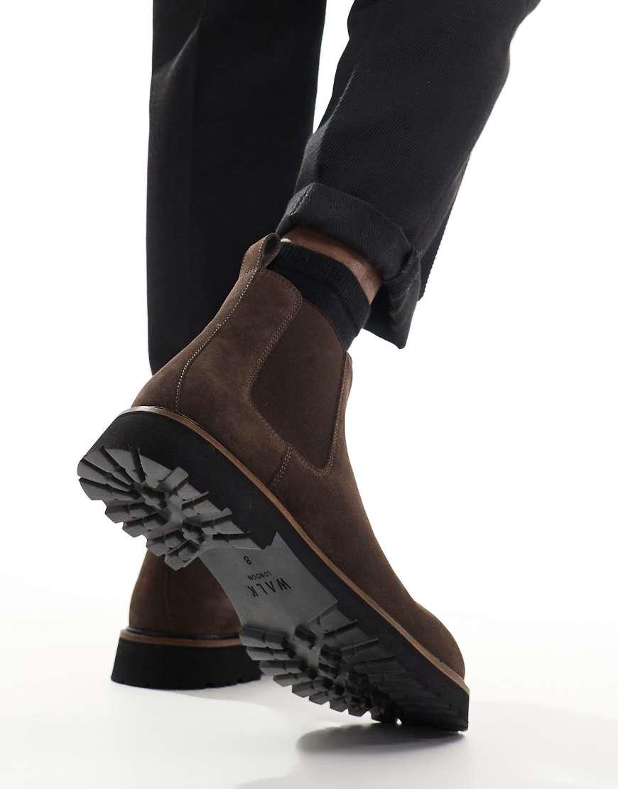 Walk London Mayfair Chelsea Boot in Black for Men Lyst UK