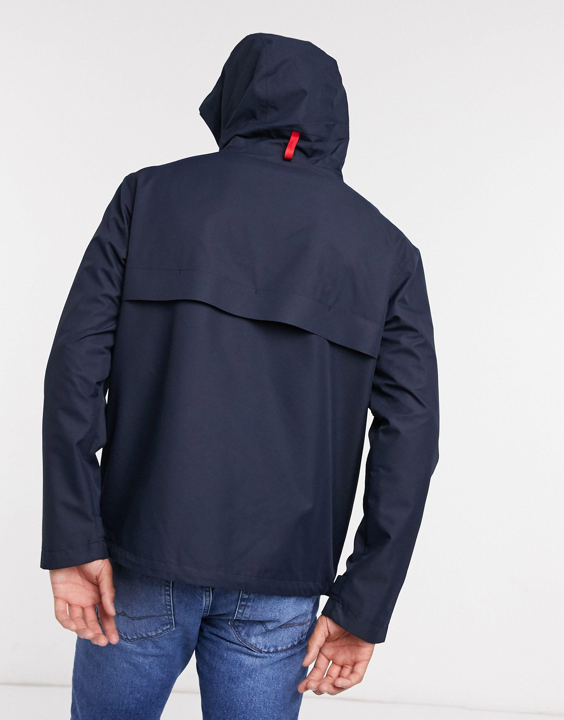 Polo Ralph Lauren Portland Regenjas Met Capuchon En Spelerslogo in het Blauw voor heren Lyst NL