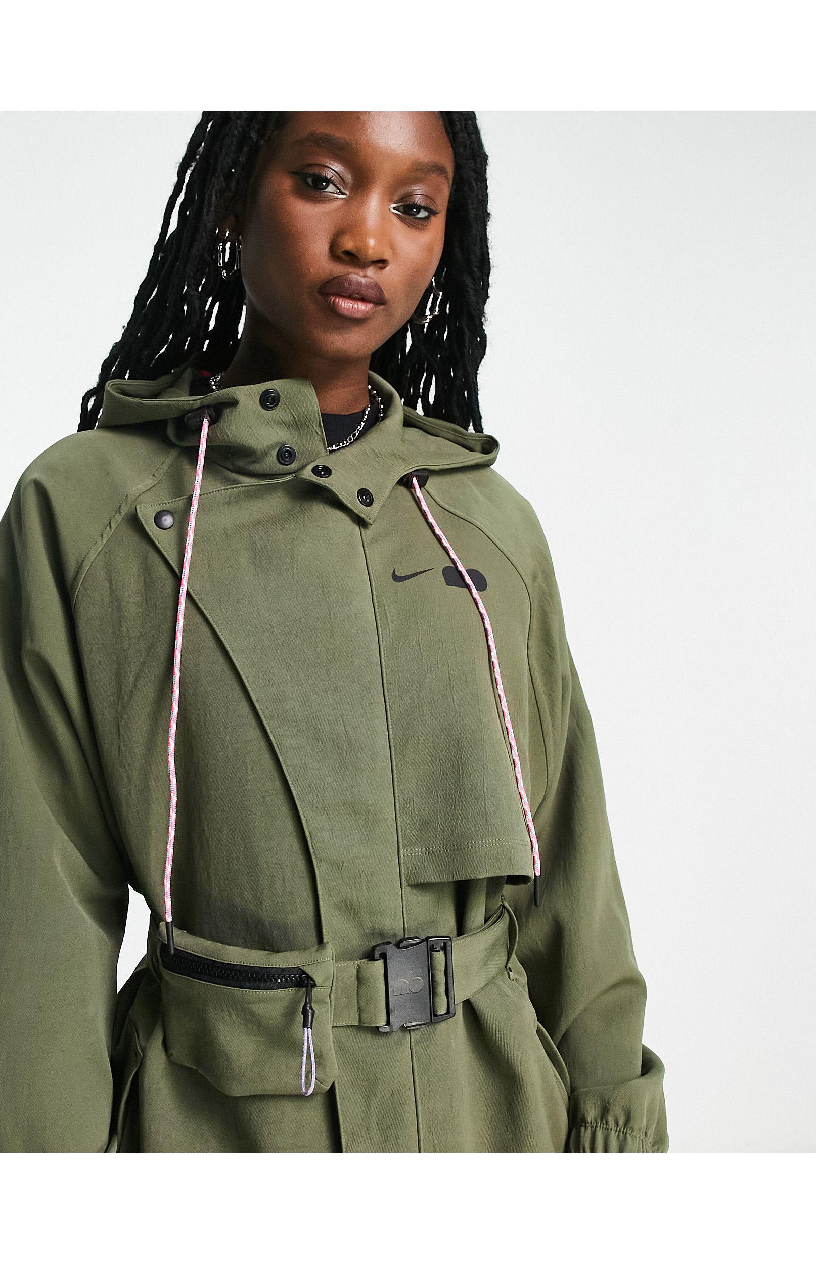 Parka oliva medio naomi osaka Nike de color Verde | Lyst