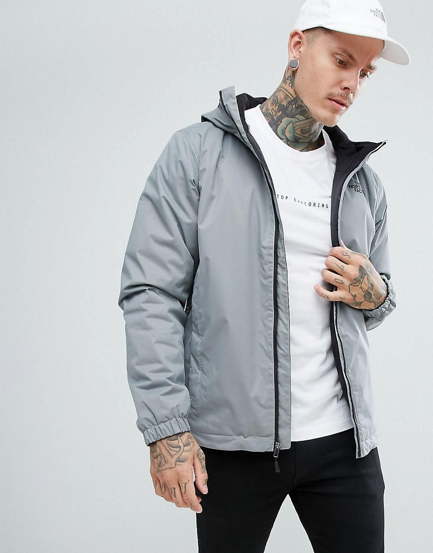 The North Face Synthetic Quest Insulated Waterproof Jacket In Grey in Gray  for Men - Lyst