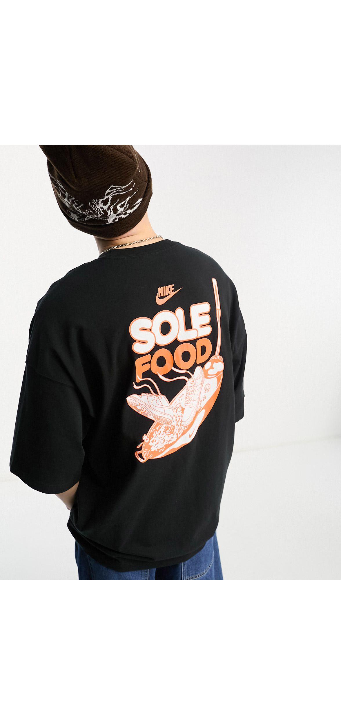Nike M90 Sole Food Hbr T-shirt in Black for Men | Lyst