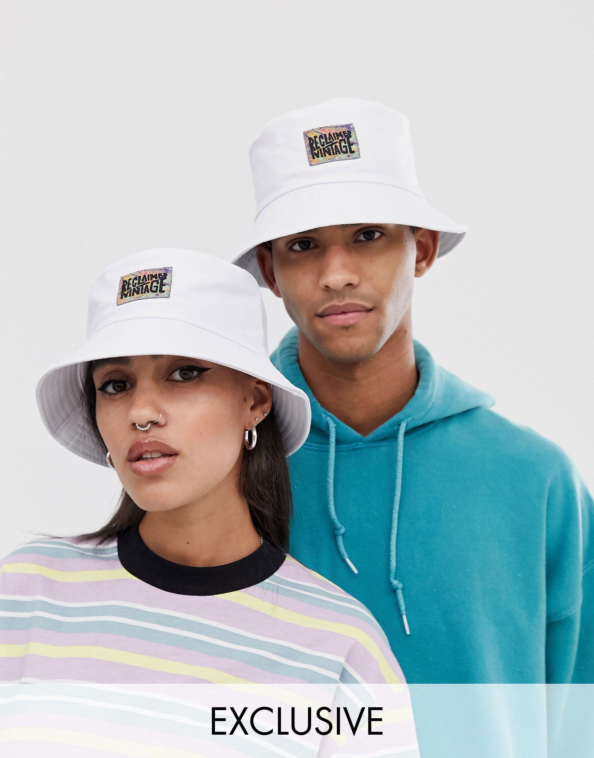 Bucket hat branded Clearance