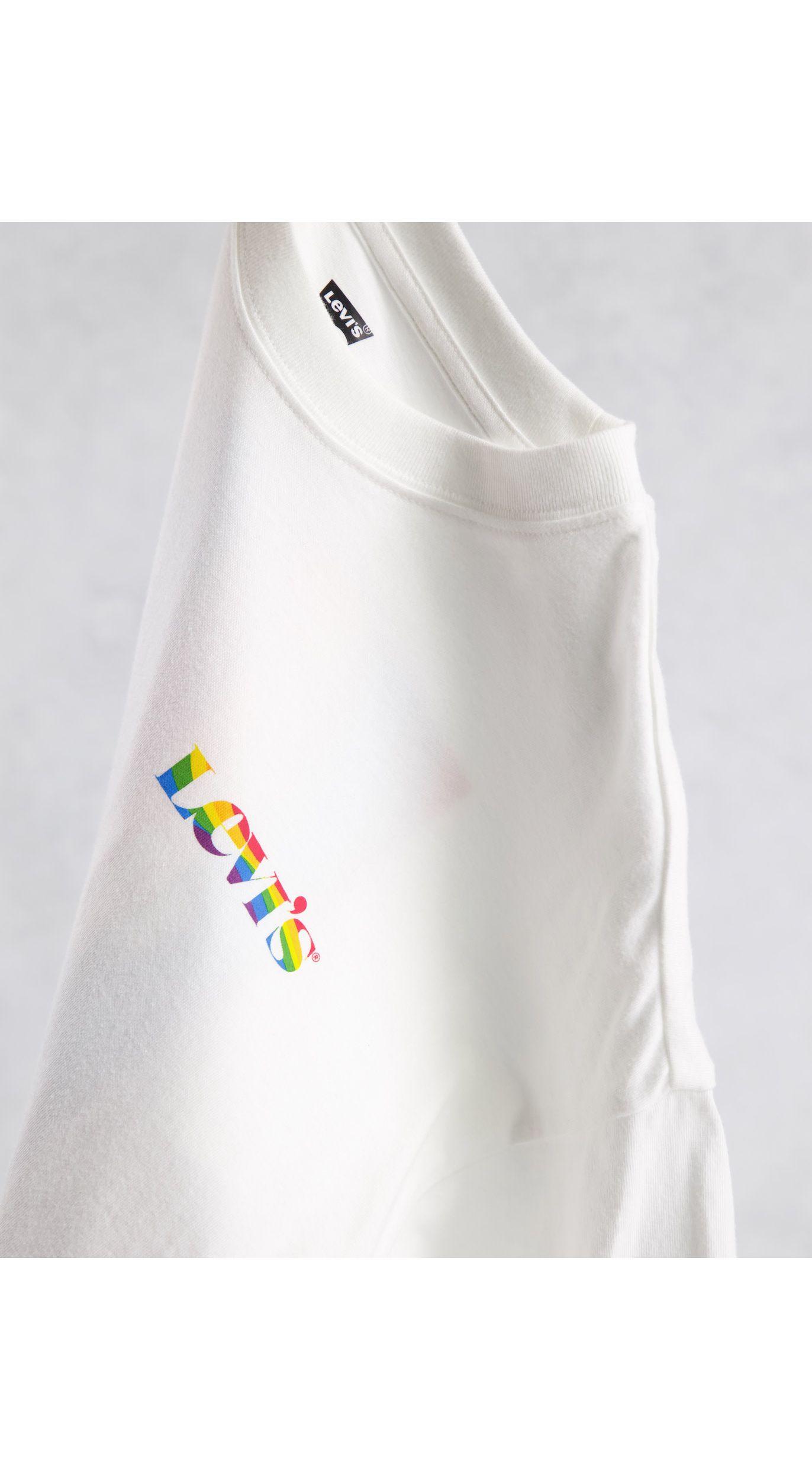 Levi's Pride – t-shirt mit vintage-passform und regenbogen-print hinten in  Weiß für Herren | Lyst DE