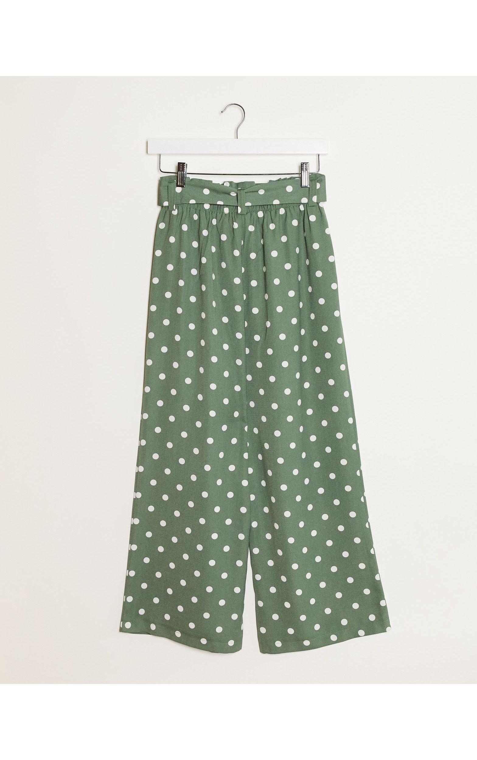 Falda pantalón Stradivarius de color Verde | Lyst