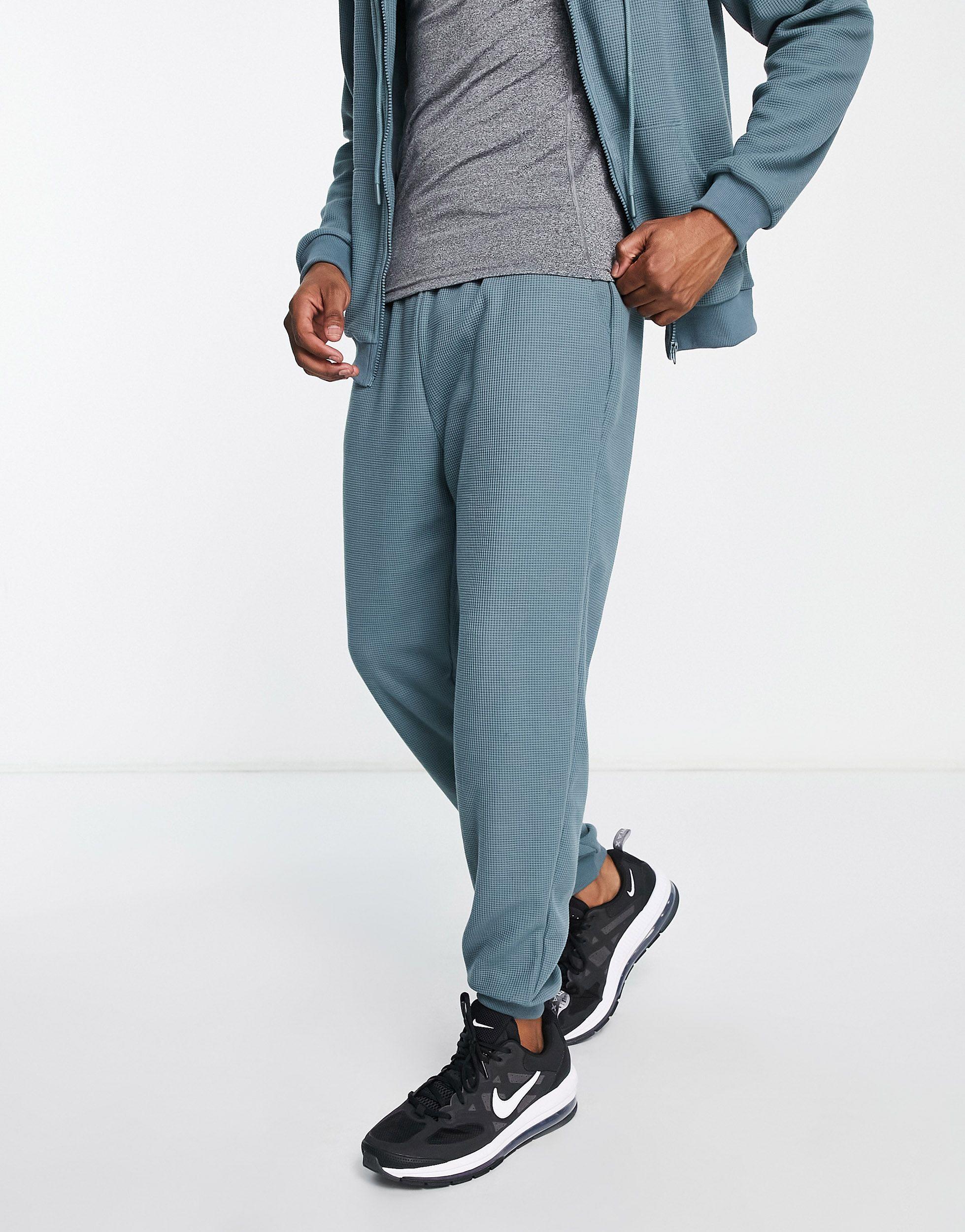 South Beach Waffle joggers in Blue for Men | Lyst