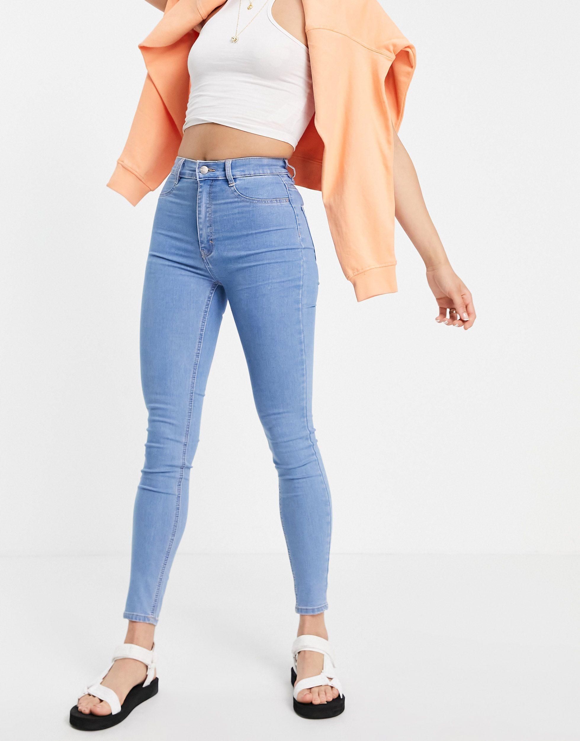High Waisted Skinny Jeans 