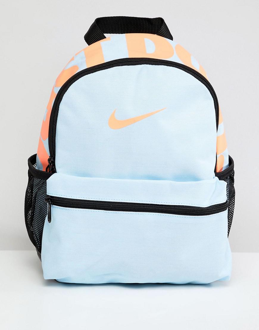 Nike Blue Just Do It Logo Mini Backpack | Lyst UK