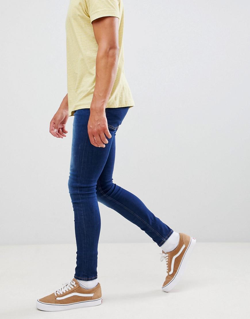 new look skinny stretch jeans mens