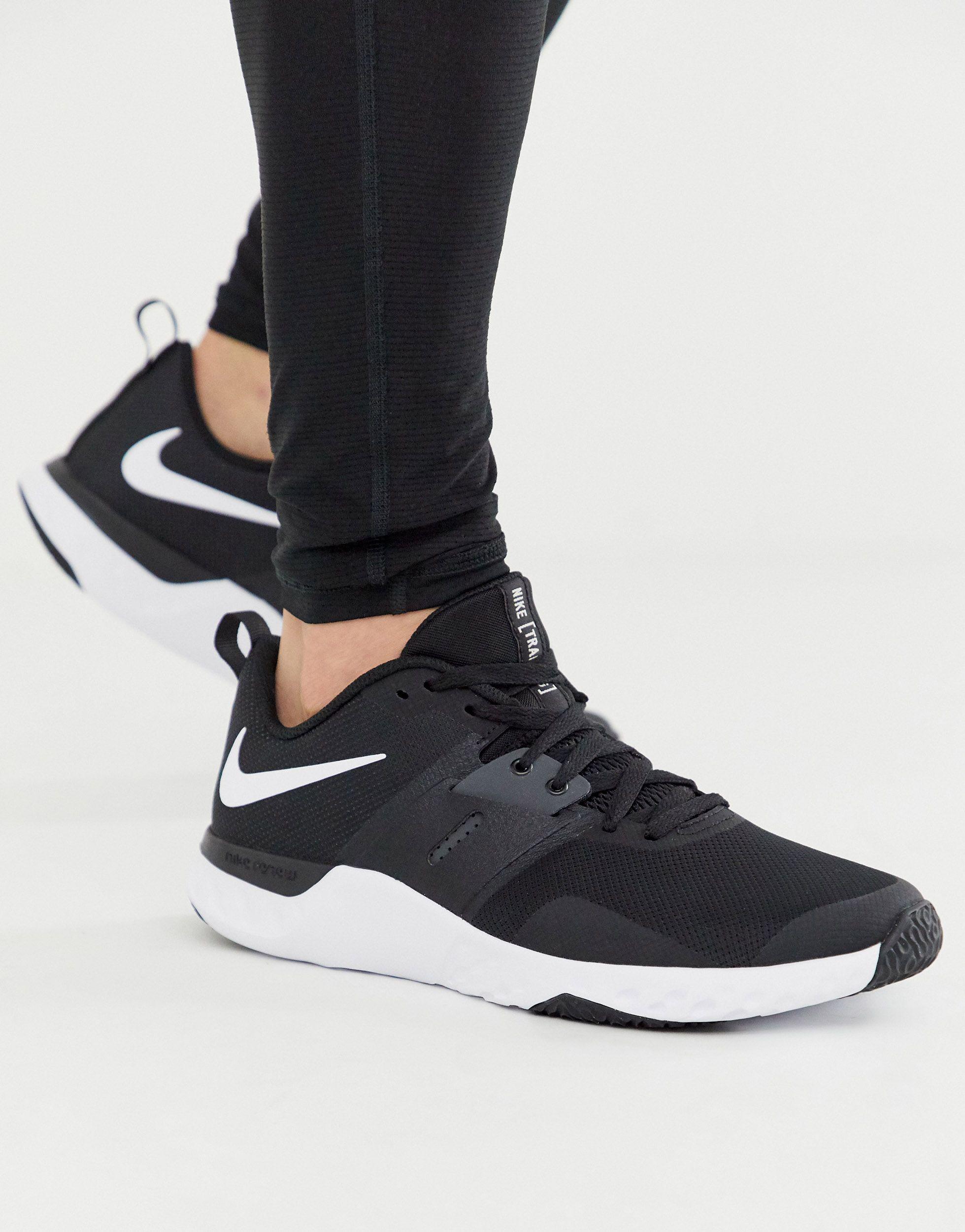 Nike Lace Renew Retaliation Tr 2 Training Shoes in Black/White (Black) for  Men - Save 42% | Lyst