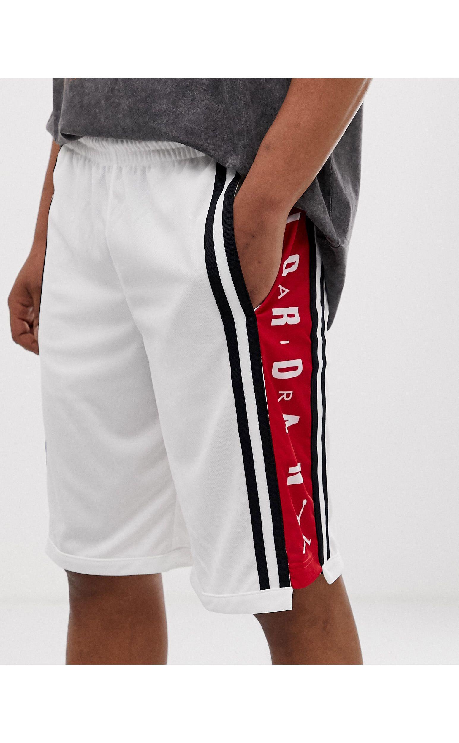 Pantalones cortos blancos air jordan basketball Nike de Tejido sintético de  color Blanco para hombre | Lyst
