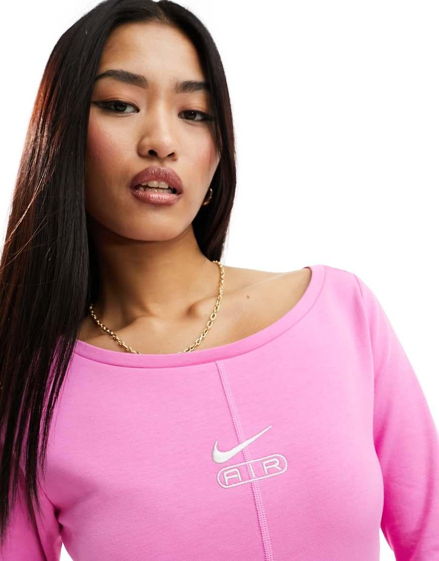 Nike Air Tight Long Sleeve Top in Pink Lyst UK