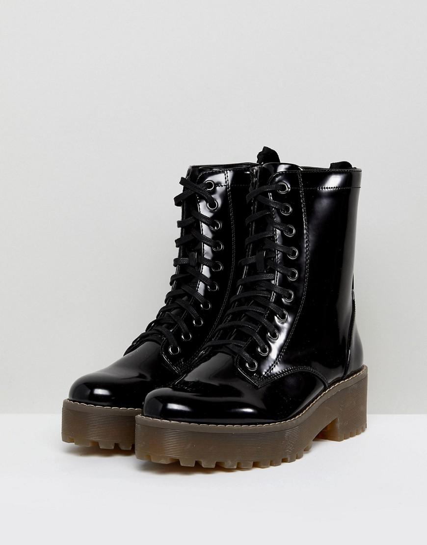 monki lace up boots