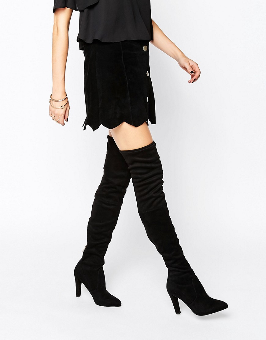 carvela wrap knee high boots