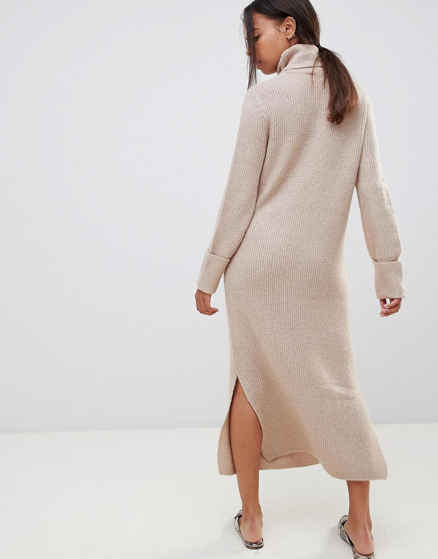 midi length sweater dress