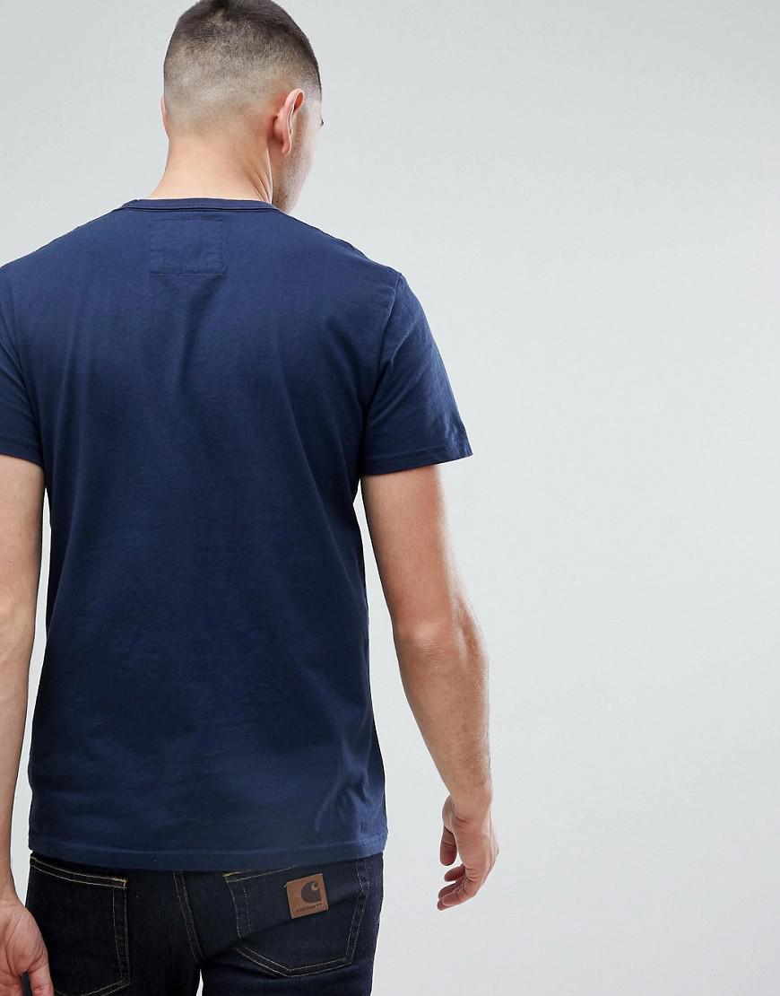 hollister navy blue shirt
