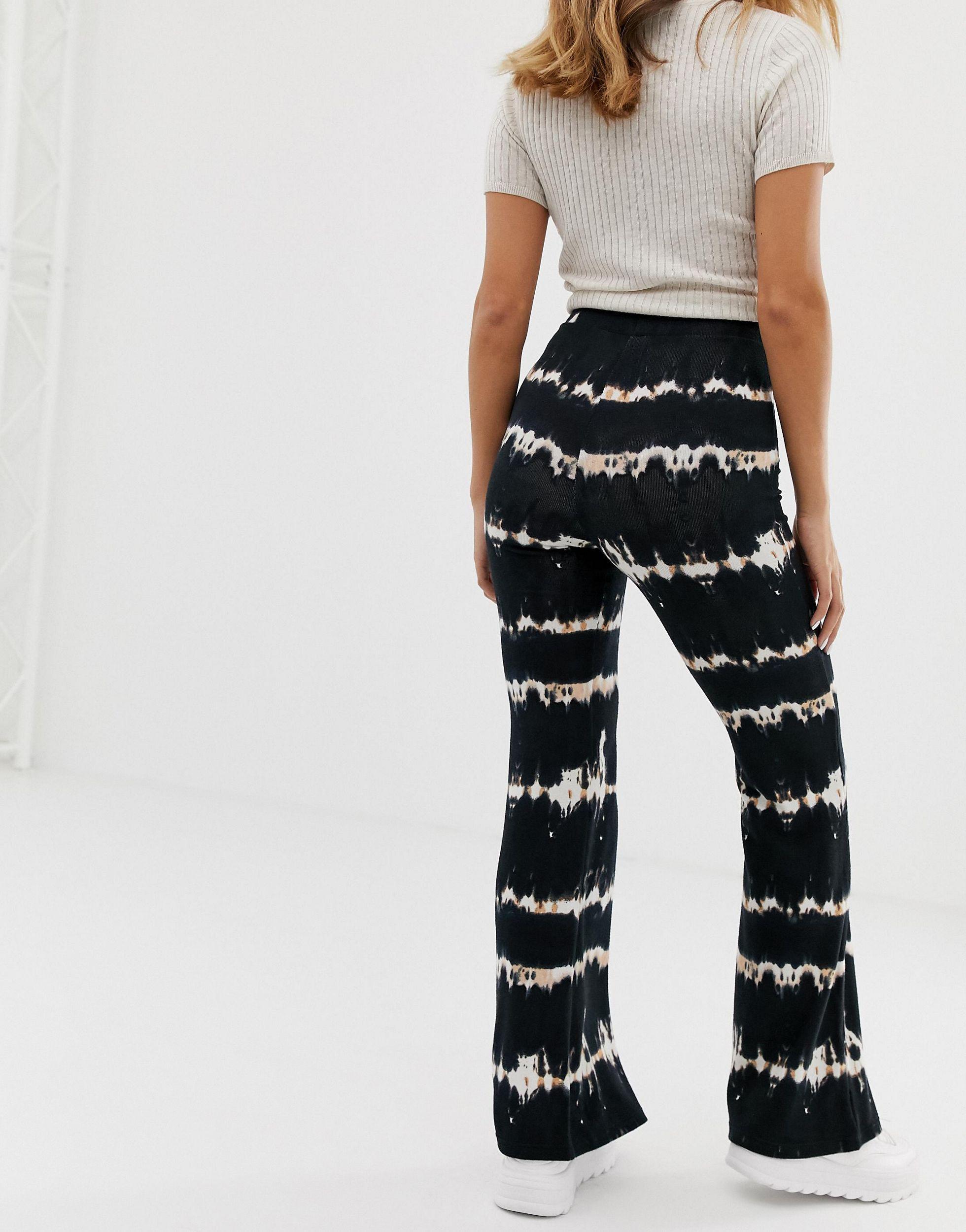 Pantalones Bershka de Tejido sintético | Lyst