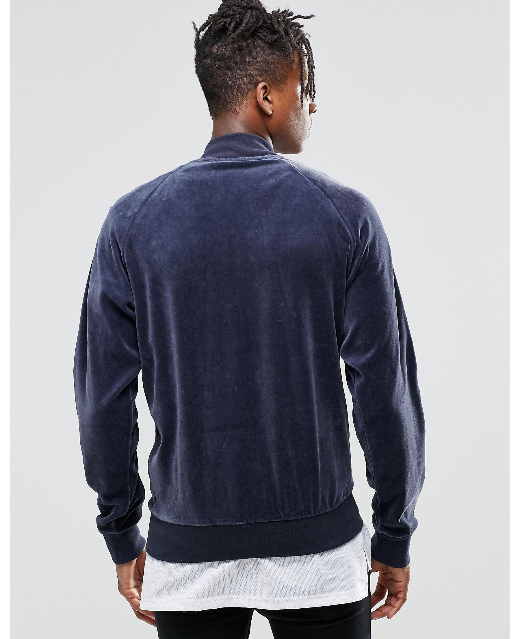 Buy adidas Originals red Adicolor Firebird Velour Track Jacket for Men in MENA, Worldwide