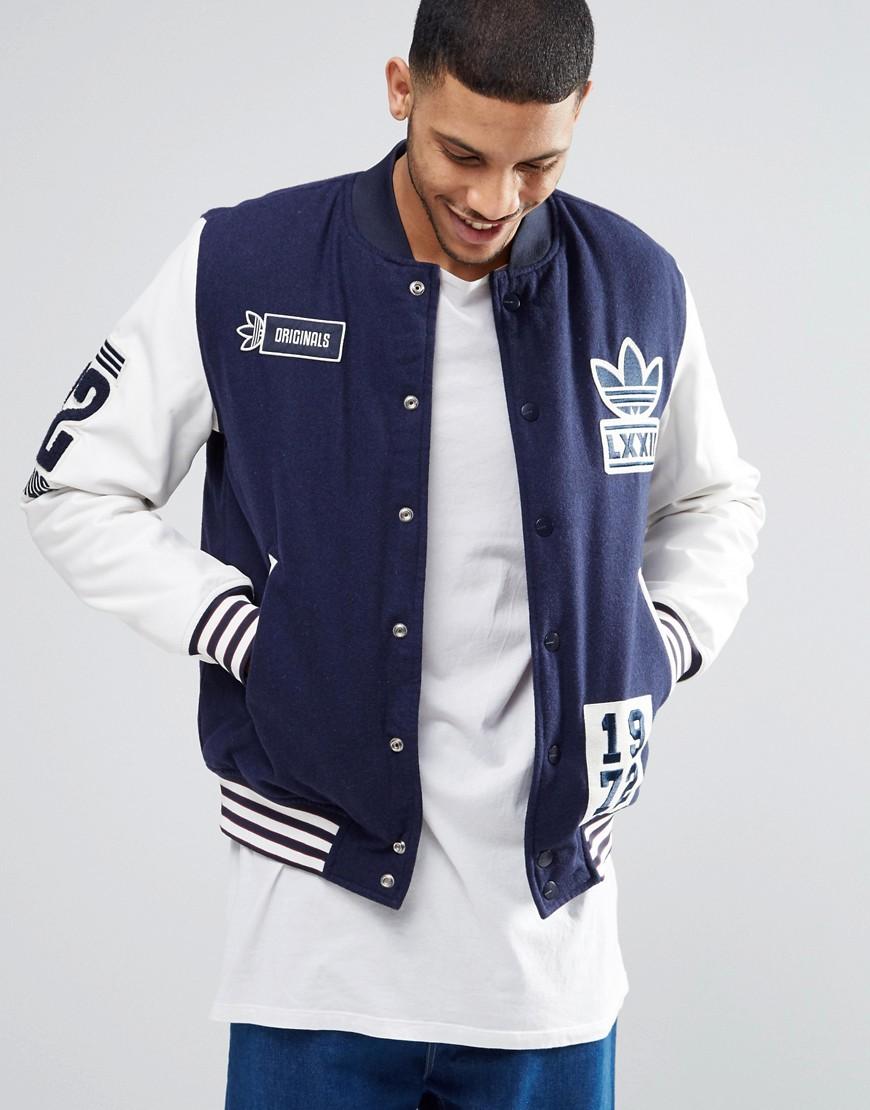 Letterman Jacket Adidas | vlr.eng.br