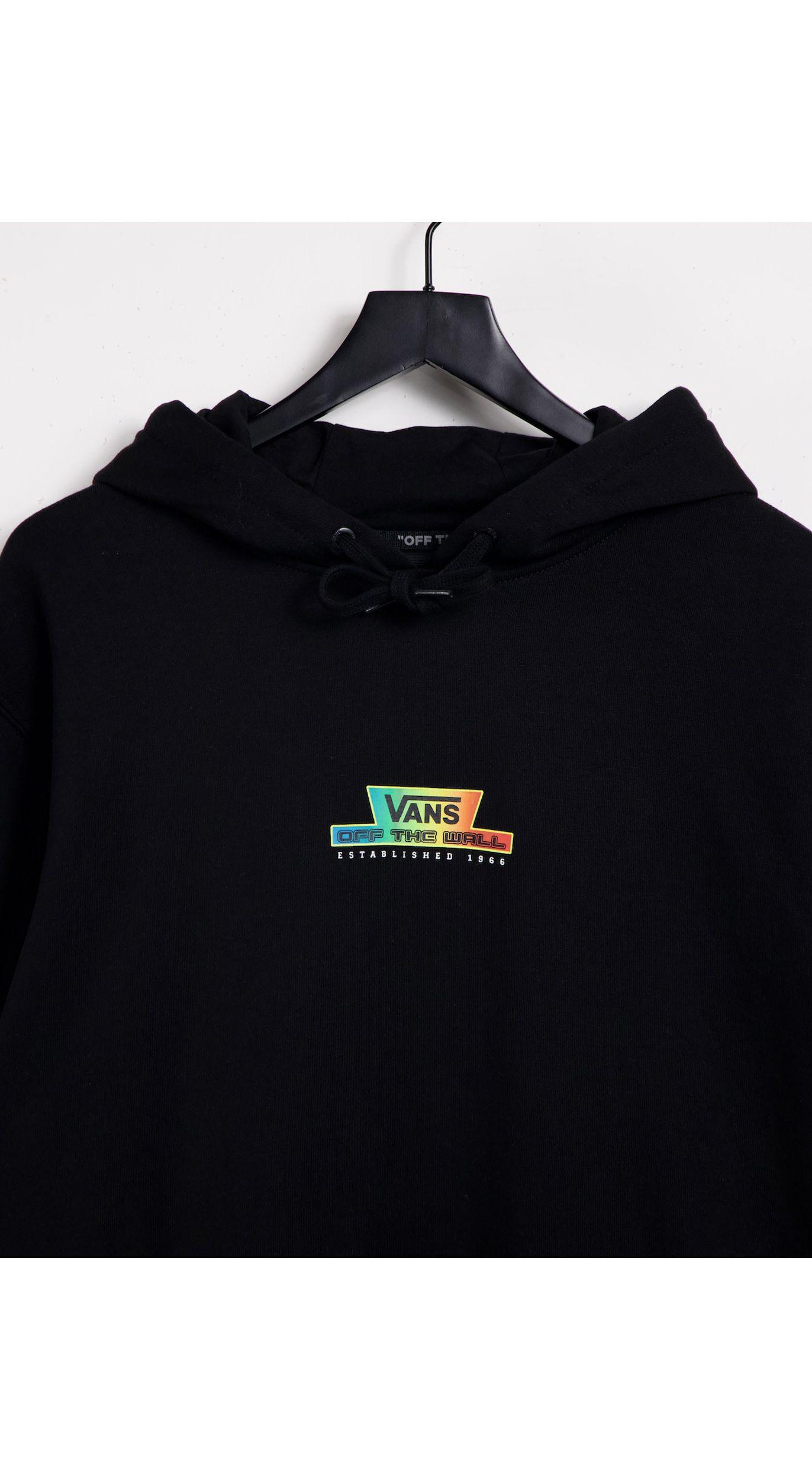 vans hoodie flames