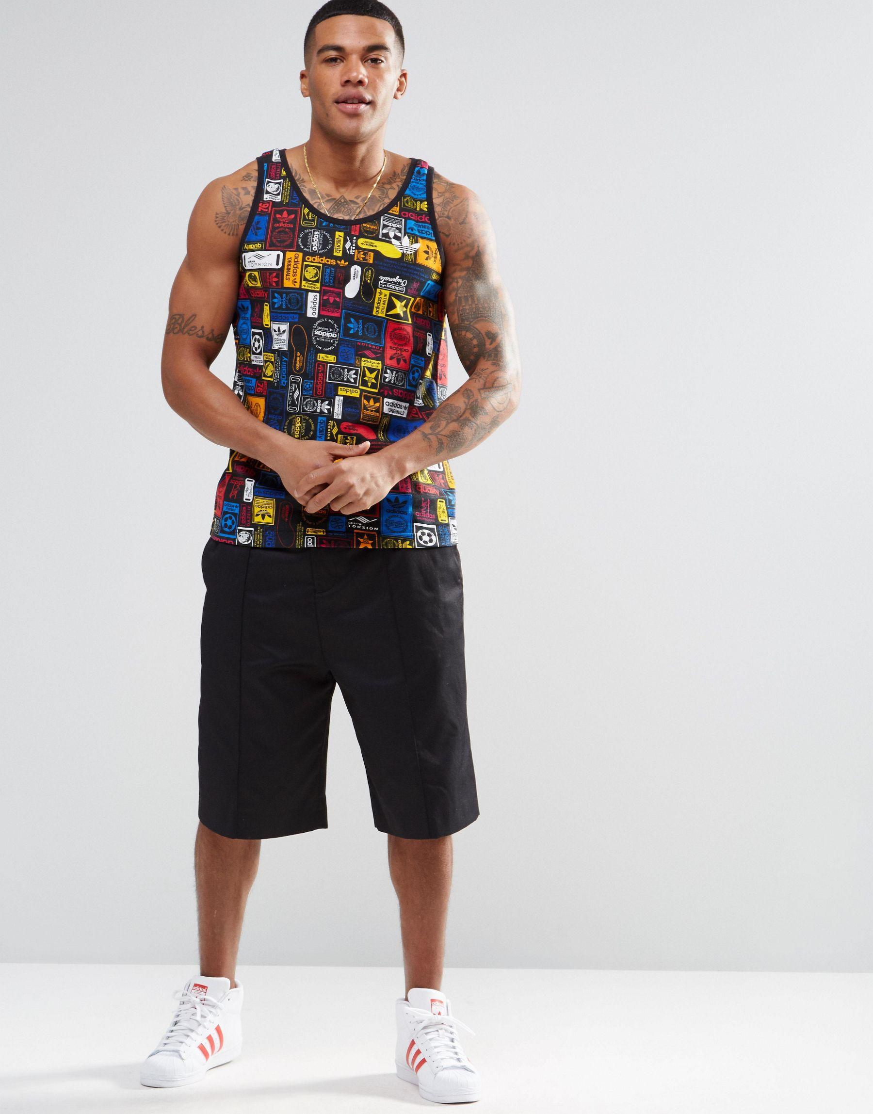 adidas originals vest mens