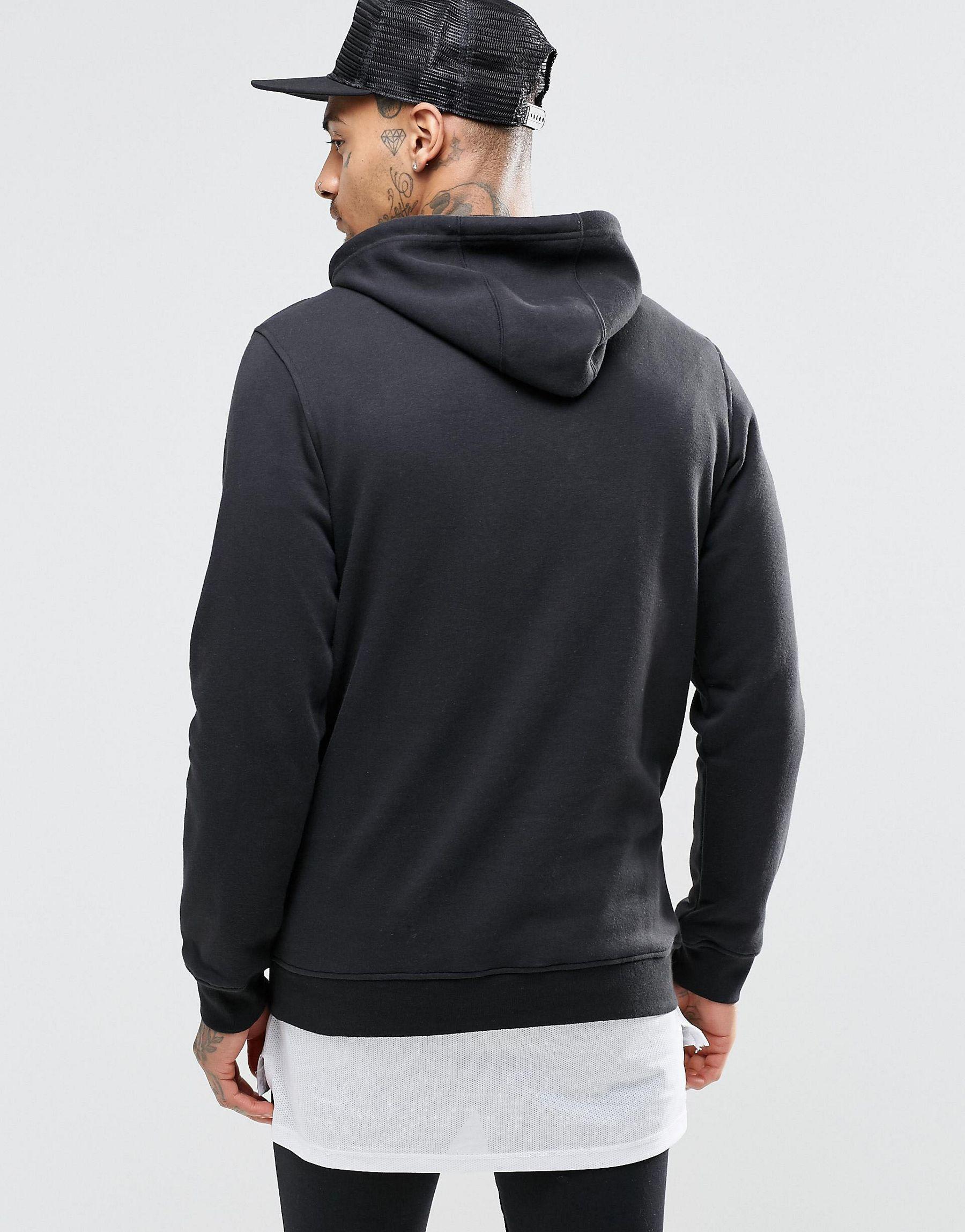 adidas Originals Fleece Camo Bb Hoodie Ay8897 in Black for Men - Lyst