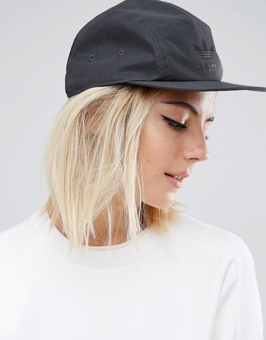 adidas flat cap black