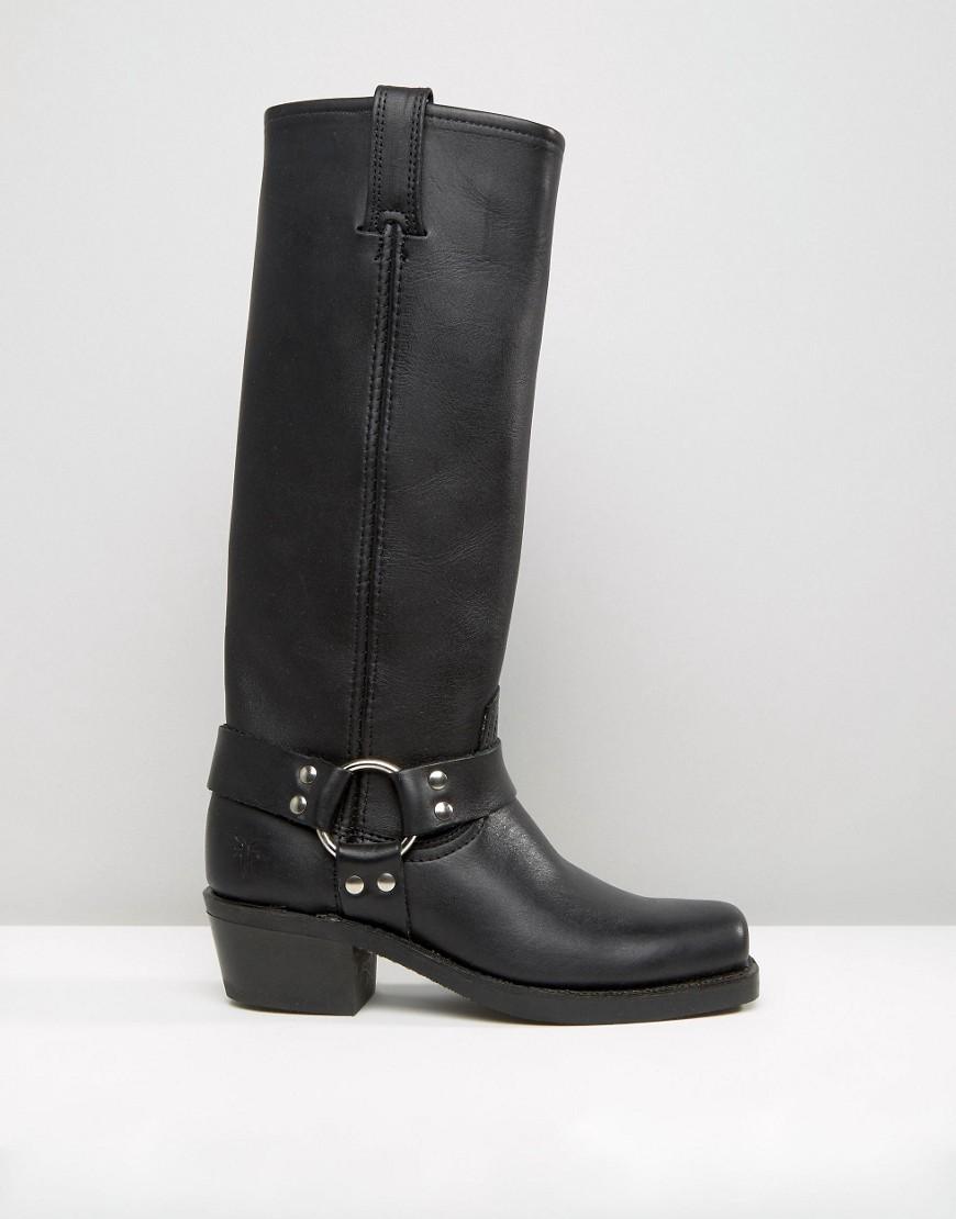frye black knee high boots