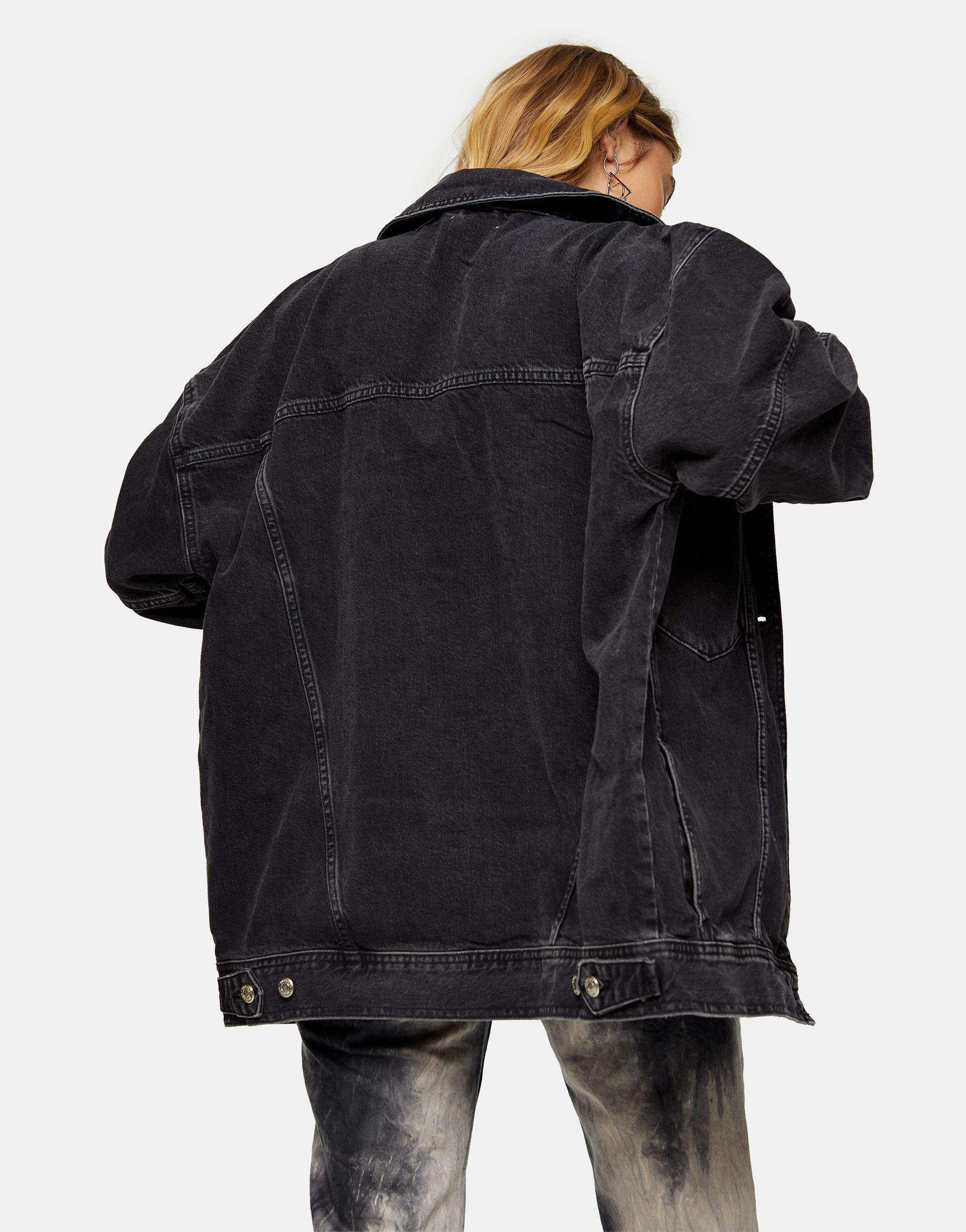 topshop dad denim jacket