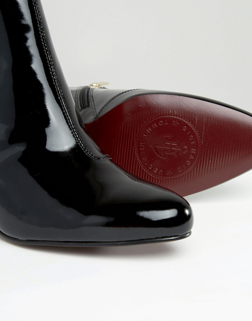 tommy hilfiger gigi hadid heeled ankle boot