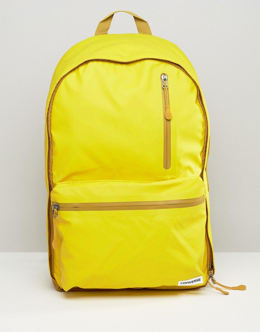 yellow converse backpack