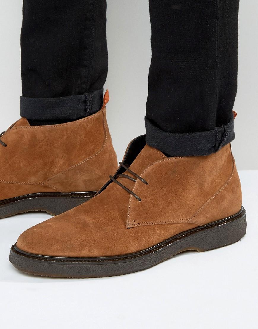 flat sole chukka boots