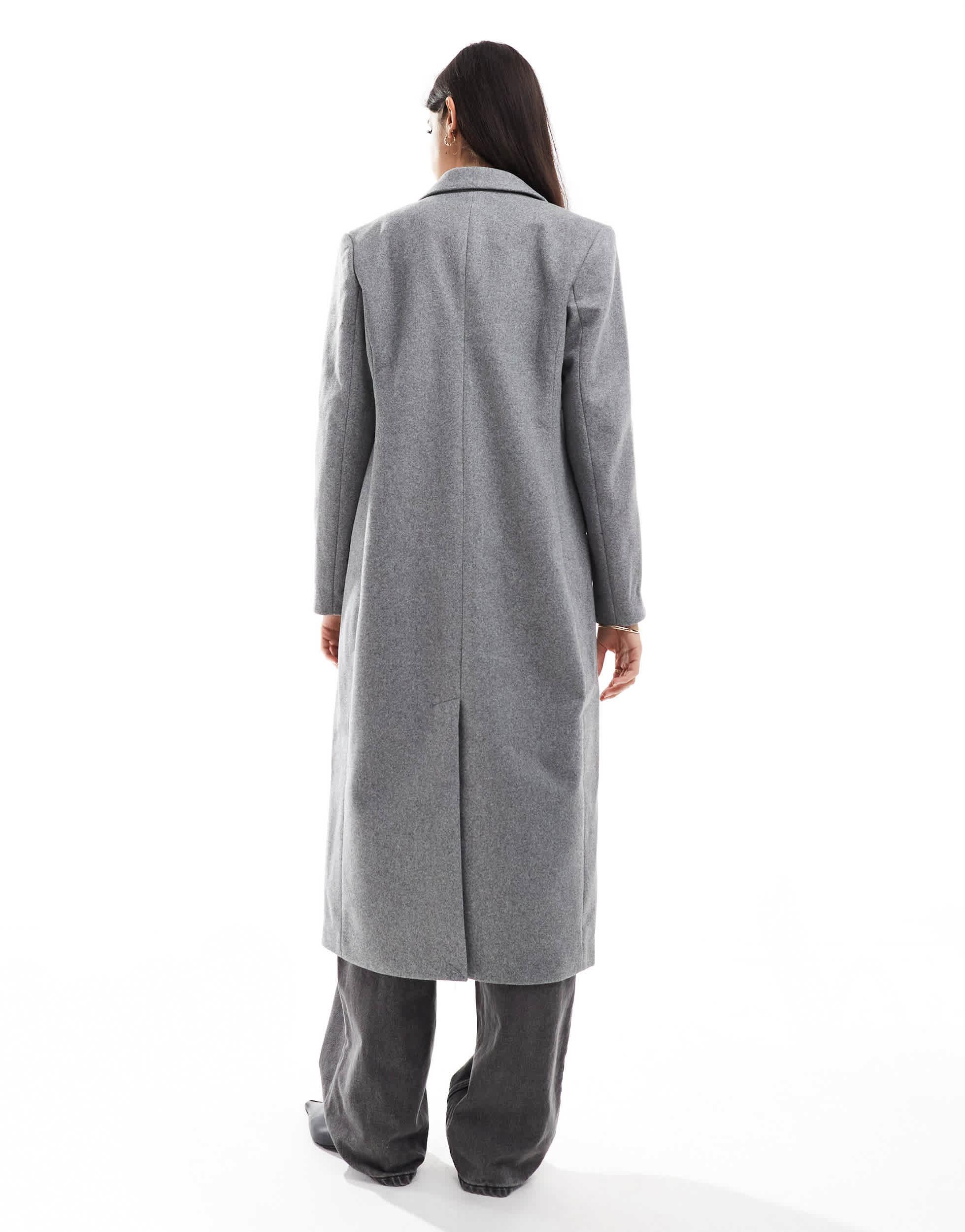 Vila Down Coat Long, Piumino Lungo Invernale Con Cappuccio, Chiusura Lampo E Bottoni, Tasche Frontali, Polsini Elasticizzati, 50% Piumino 50% Piume, Poliestere Riciclato