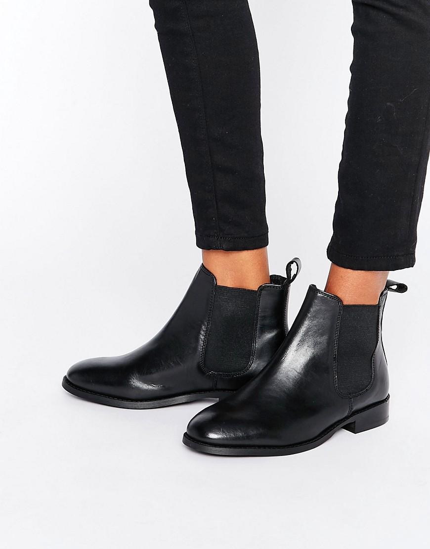 Office Amble Leather Chelsea Boots In Black Lyst Leather Chelsea Boots In Black