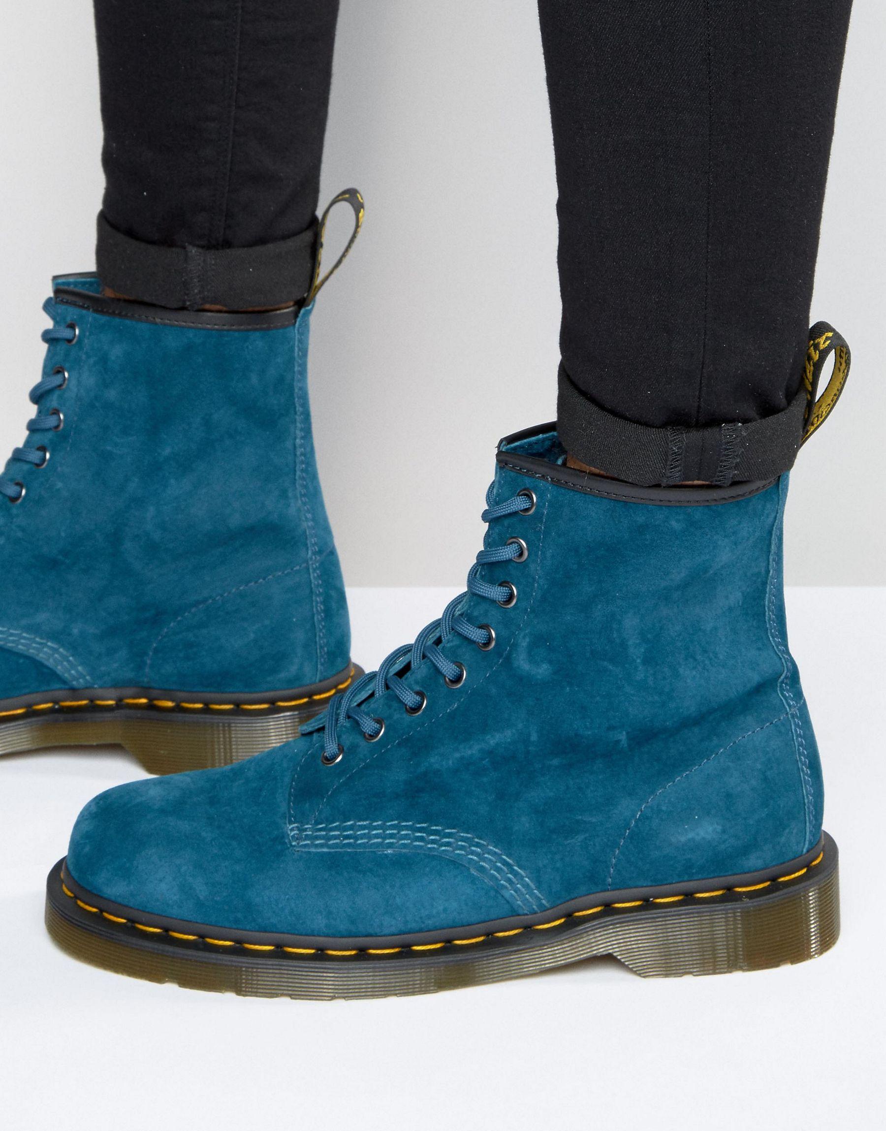 dr martens suede shoes