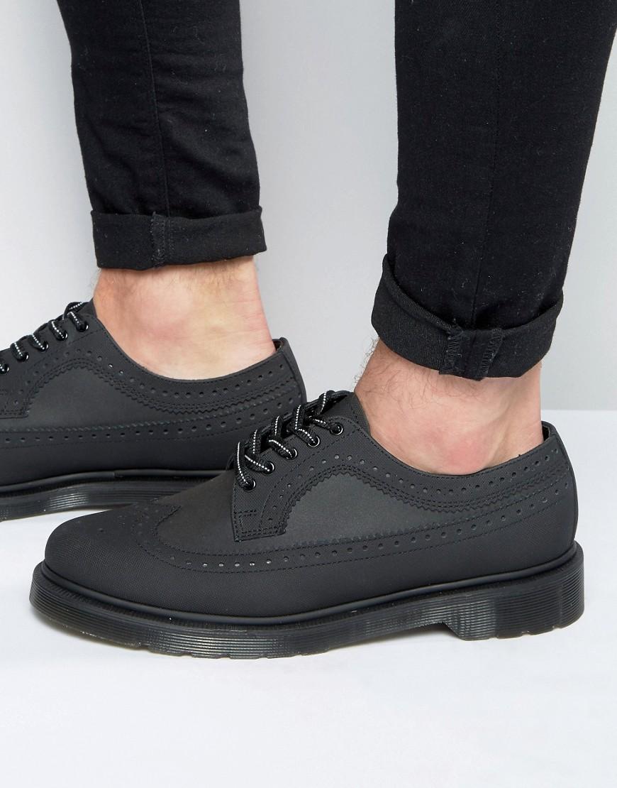 Dr. Martens Leather 3989 Brogue Reflective Shoes - Black for Men - Lyst