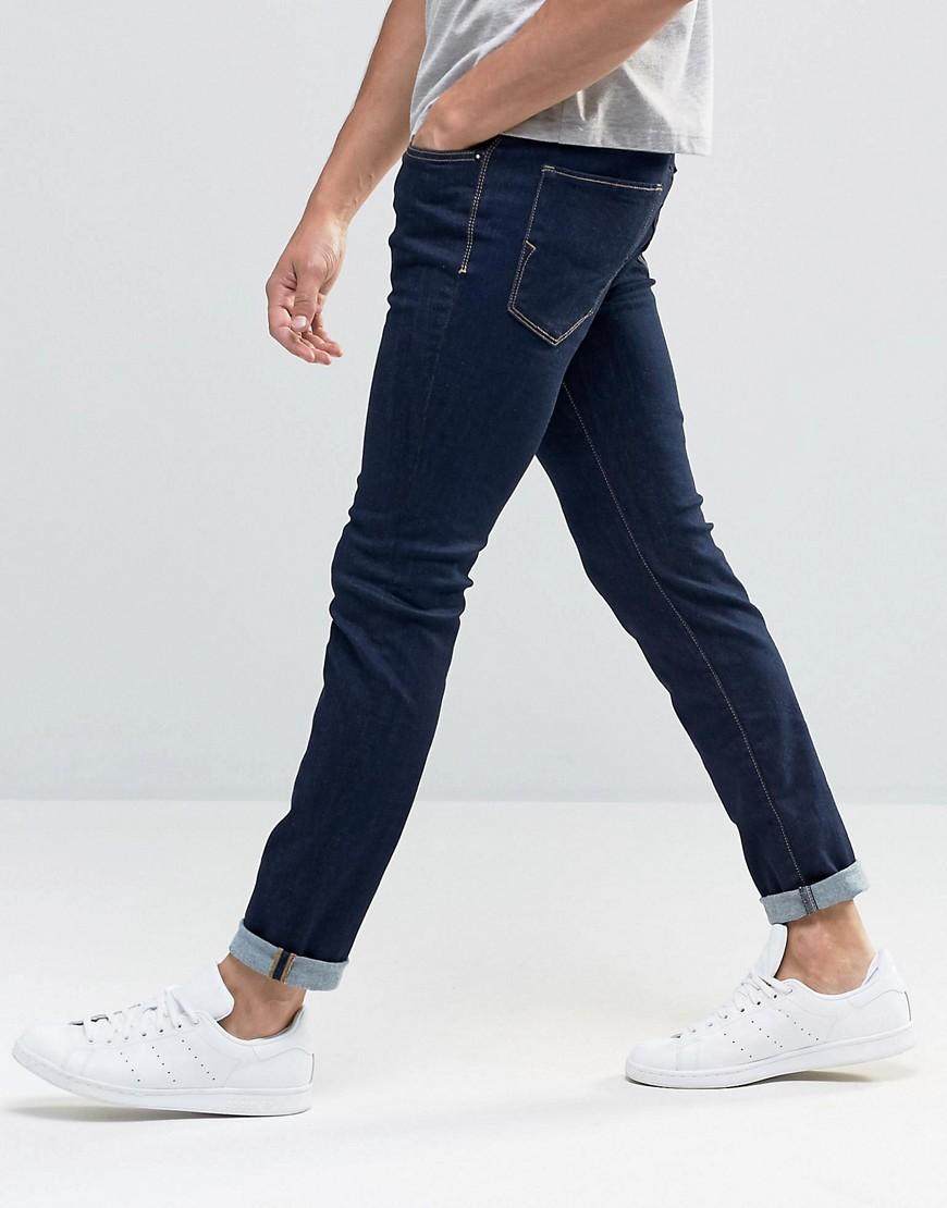 SELECTED Elected Homme Indigo Skinny Jean In Super Stretch for Men | Lyst