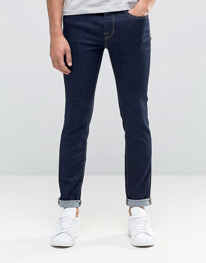SELECTED Elected Homme Indigo Skinny Jean In Super Stretch for Men | Lyst