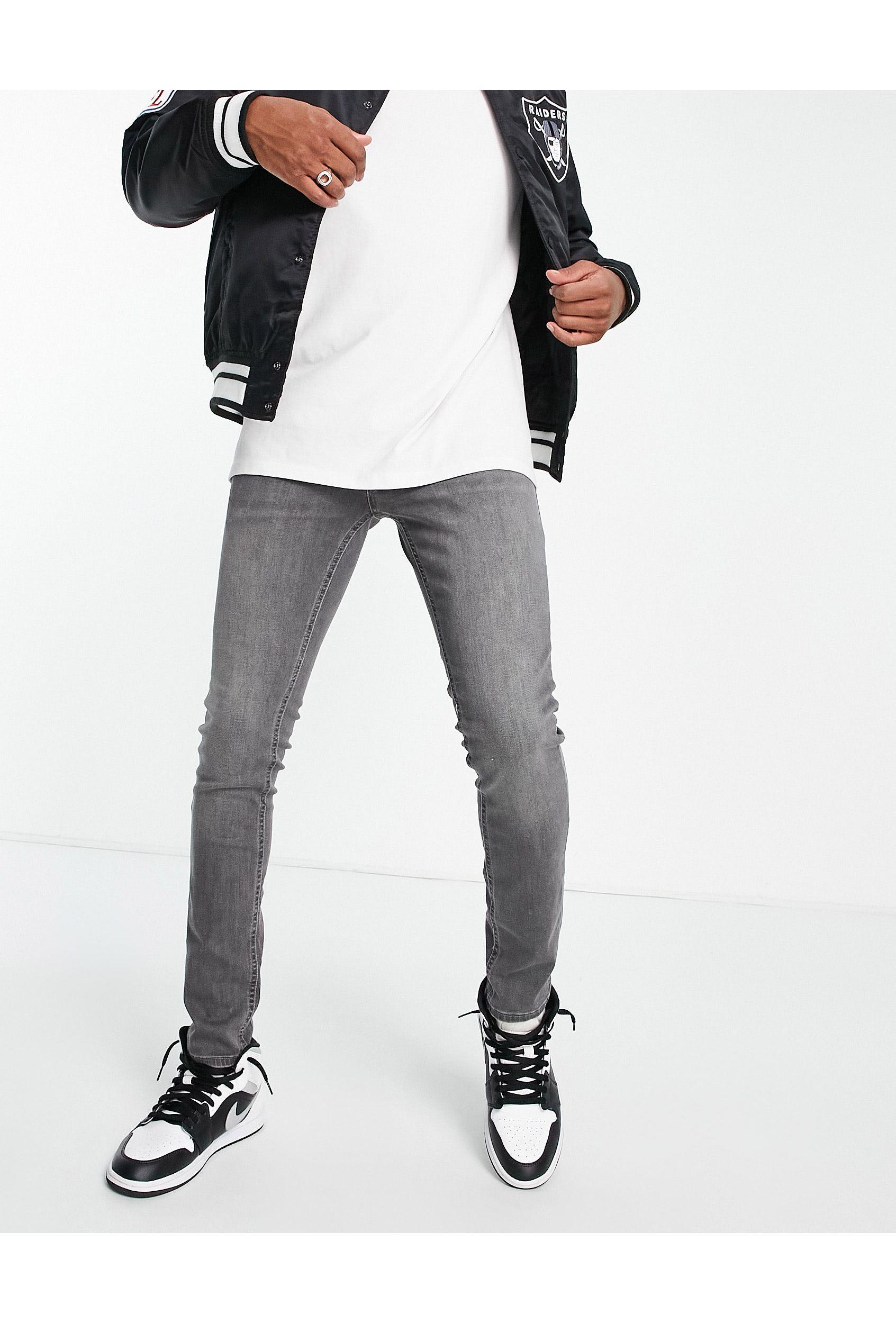 Vaqueros Hombre | Vaqueros pitillo desgastados Messi X SikSilk Messi - Negro  desgastado | Sik Silk | Noonmeasurey