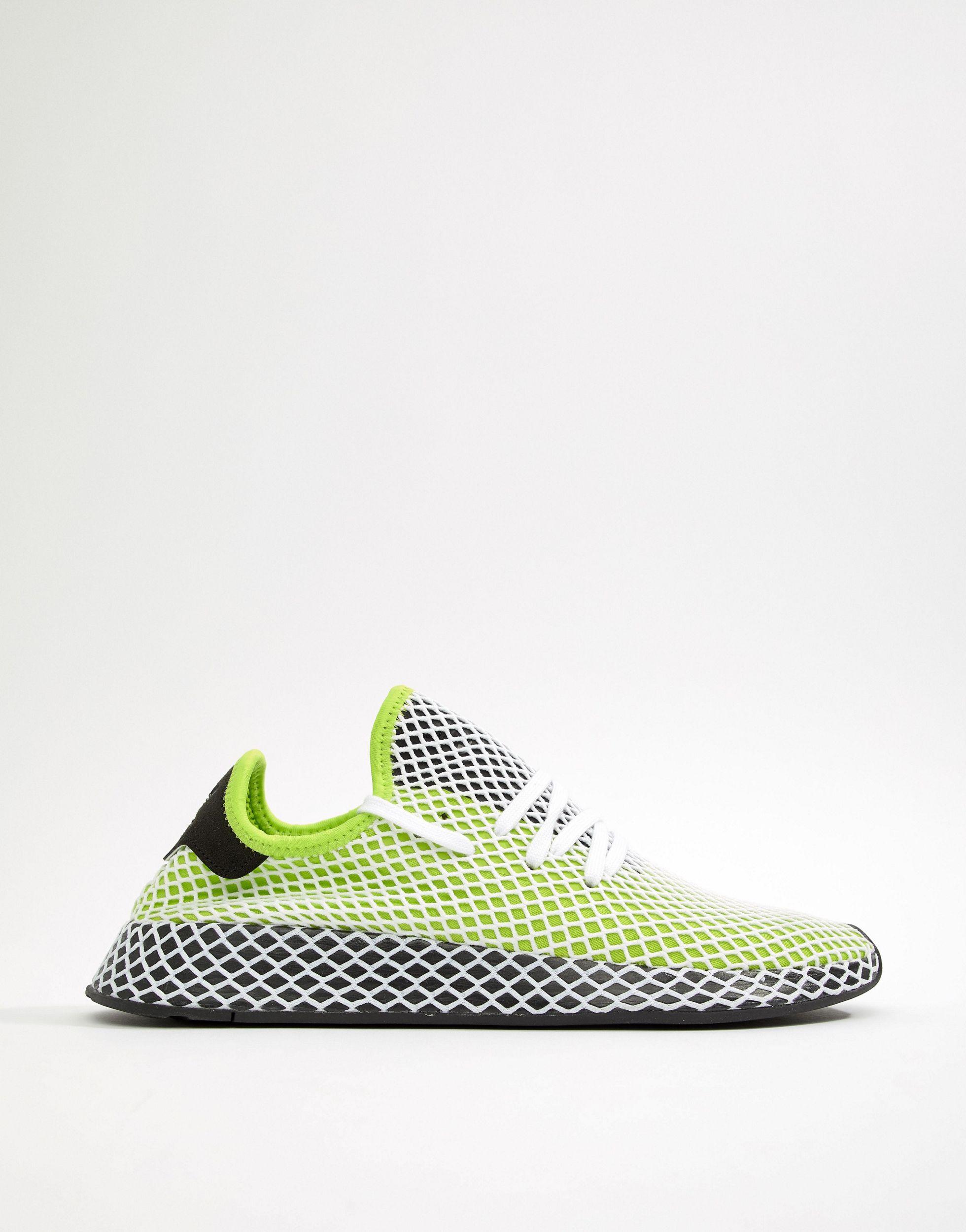 adidas Originals Deerupt Runner Trainers In Green B27779 for Men - Save 19%  | Lyst