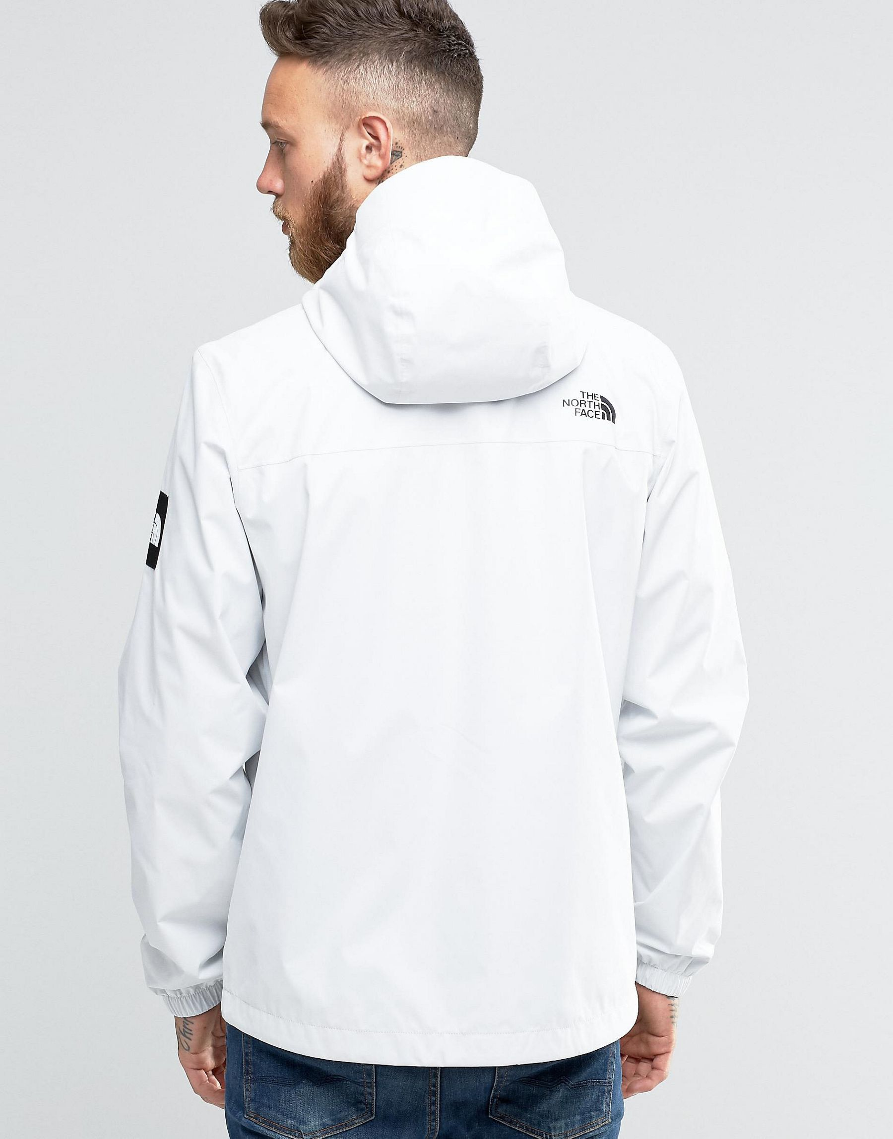 The North Face Synthetic Mountain Q Jacket In White - White for Men - Lyst