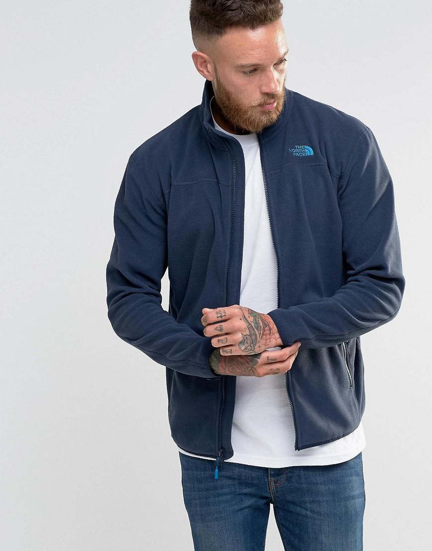 the north face men's 100 glacier fz jacket