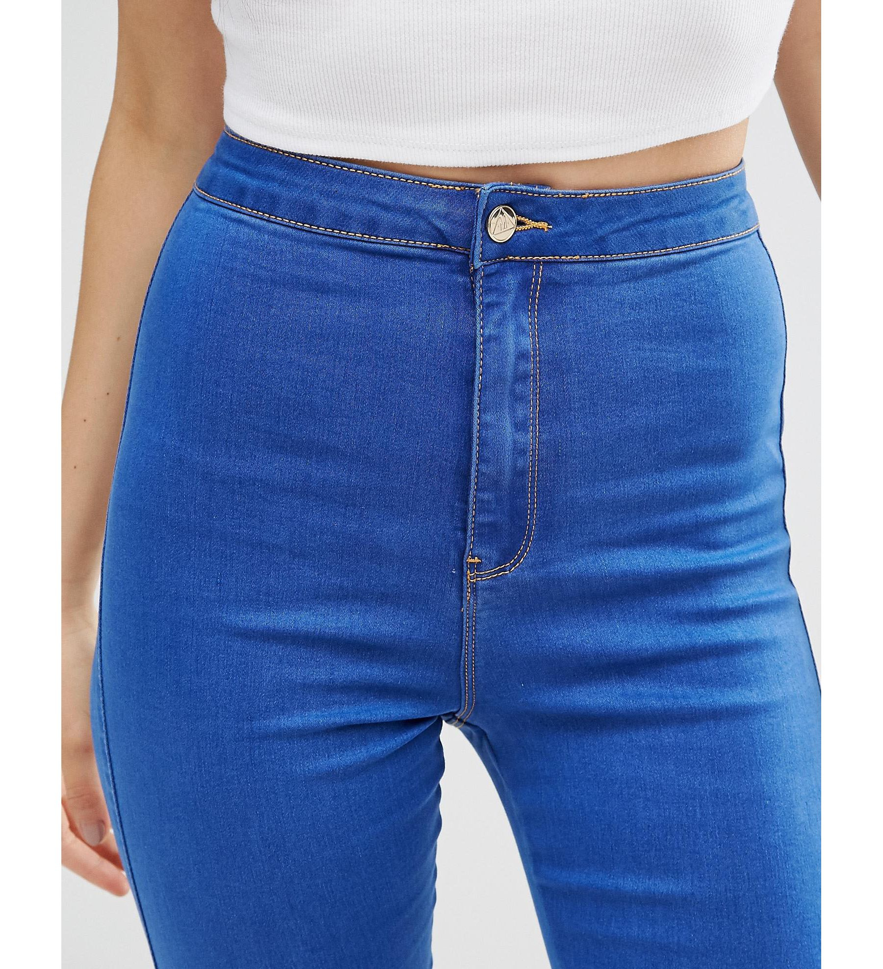 vice high waisted tube jeans